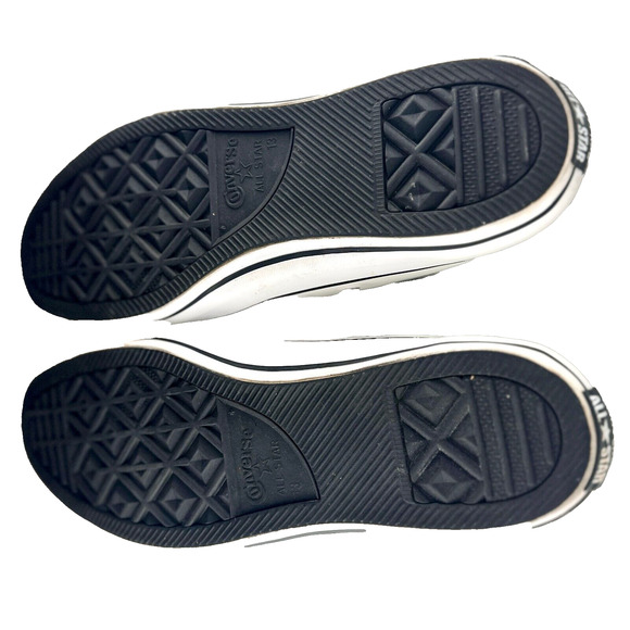 Converse Chuck Taylor Unisex White Patent Leather Sneakers Men 13 Women’s 15 - Picture 6 of 14